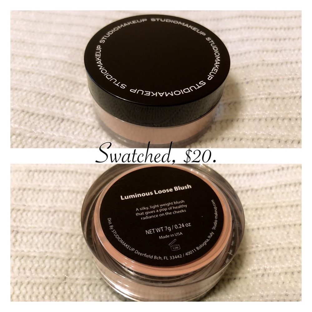 Studio Makeup, Luminous Loose Blush.